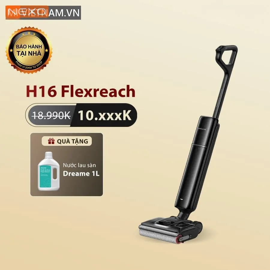 Máy hút bụi lau nhà cầm tay Dreame H16 FlexReach – Bản Quốc Tế