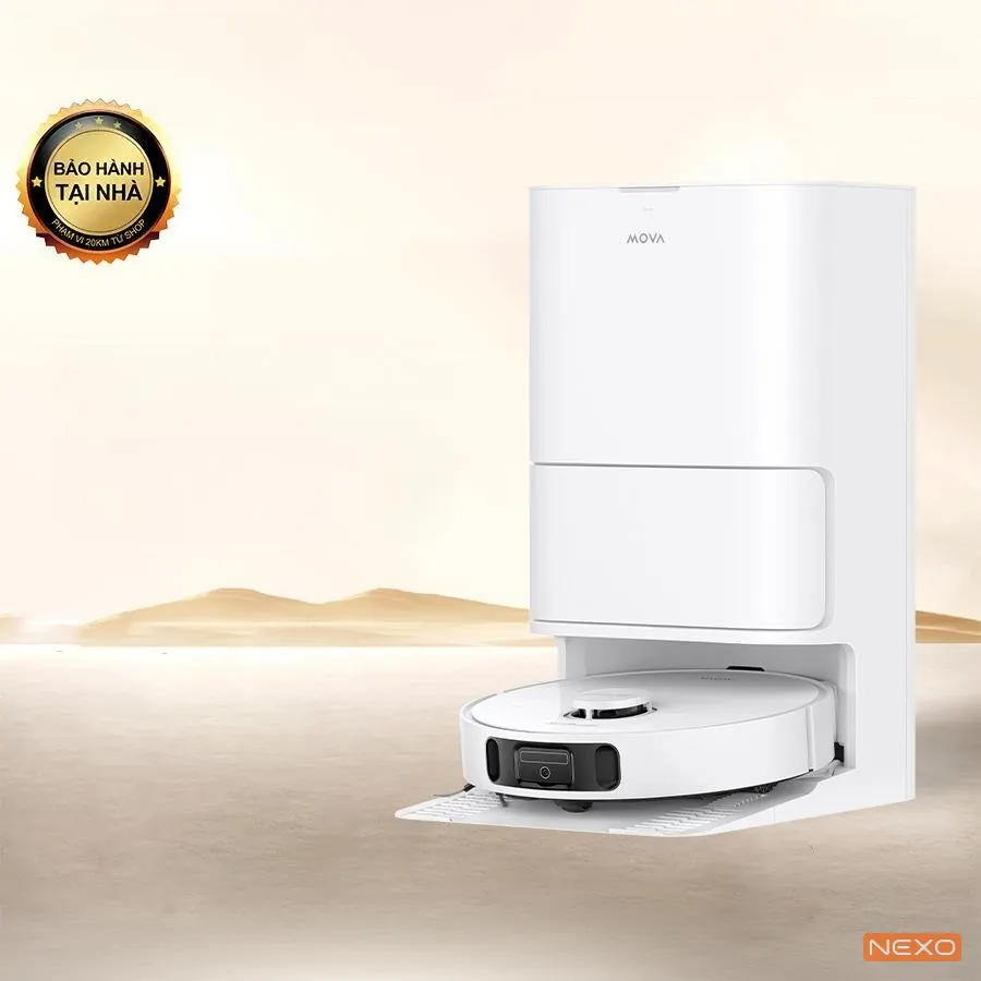 Robot hút bụi lau nhà Mova E30 Ultra – Hàng Chính Hãng