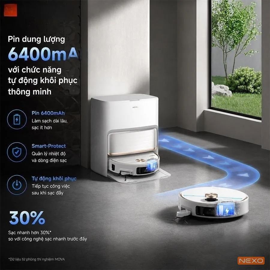 Robot hút bụi lau nhà Mova V70 Ultra Complete – Bản Quốc Tế