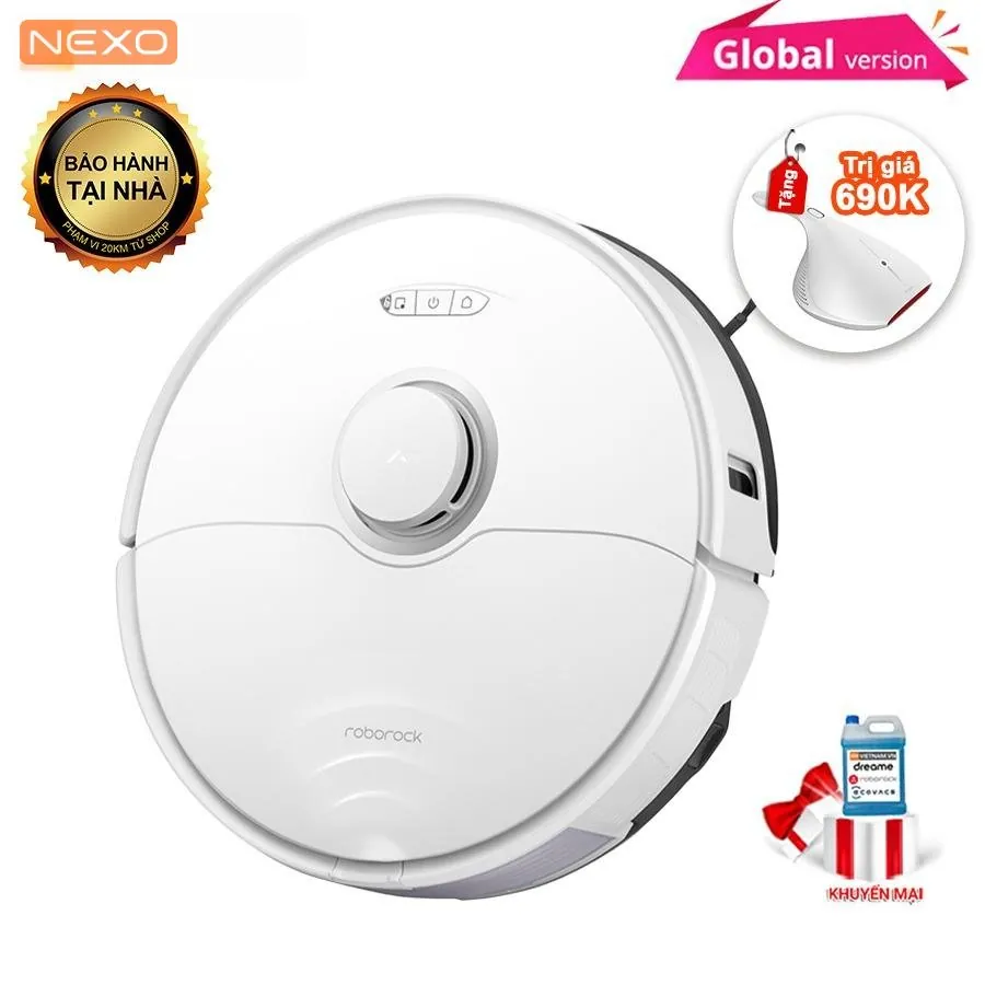 Robot Hút Bụi Lau Nhà Roborock S8 – Bản Quốc Tế